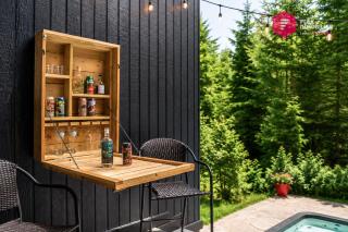 La Villa du Spa Creusé - Chalet avec spa extérieur privé à Pont-Rouge - Resort près de Québec - 1