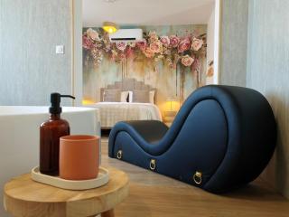 Le Nid Poudré - Suite romantique baignoire îlot - 7