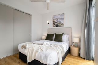 Modern 1BR Apt with Generous Balcony, Parking & Pool - 8