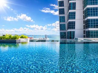 Full Seaview High Floor 2BR Duplex Loft Maritime Suites Penang 203A - 7