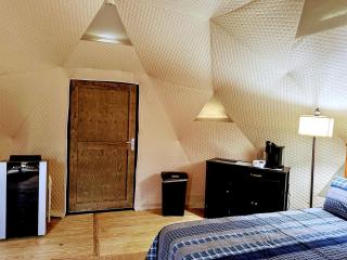 Starlit Geodesic Dome Haven Overlooking a Mountain River in New York’s Catskills - 6
