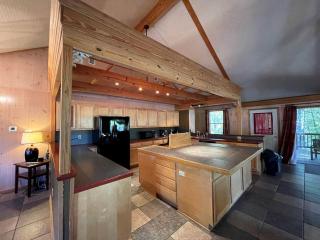 Charming Modern Cabin with Fireplace, Large Porches, WiFi, and Cozy Living Spaces in Zwolle, Louisiana - 1
