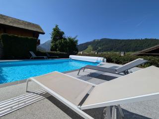 Résidence Julianna , trajets remontées mécaniques , livraison viennoiseries, piscine couverte - 0