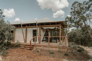 Serene Glampsite with Outdoor Shower & Tub in Johnson City, Texas - 0