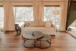 Serene Glampsite with Tub & Private Deck Escape in Johnson City, Texas - 9