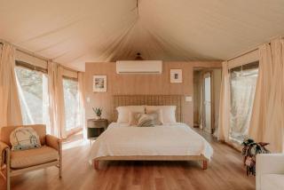 Serene Glampsite with Tub & Private Deck Escape in Johnson City, Texas - 7