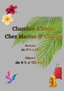 Chez Marino & Charlie, chambre d'hôtes 2 pers, petit déjeuner inclus - 8