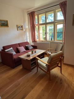 Apartmán Šumavská pohoda se saunou, 2 ložnice, terasa, gril, psi vítáni - 5