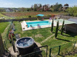 Maison avec jardin, piscine chauffée et baignade à proximité - Le Menoux - 3