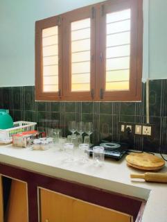 Peaceful 3 BHK, 5 km WhiteTown Side best for groups 6 to 12 pax ZITA - 5