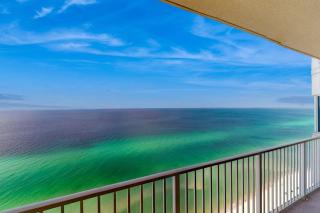 Beach-chic gulf-front condo w resort pools hot tubs & beach service - 0