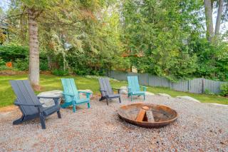 Private Dock, Deck & Yard: Luxe Sacheen Lake Home - 9