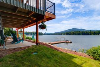 Private Dock, Deck & Yard: Luxe Sacheen Lake Home - 8