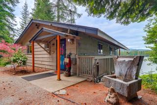 Private Dock, Deck & Yard: Luxe Sacheen Lake Home - 6
