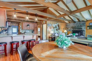 Private Dock, Deck & Yard: Luxe Sacheen Lake Home - 3