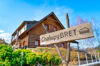 Chalupy Bret v Krkonoších- prostorná chalupa se 3 apartmány, se saunou nebo vířivkou - 0