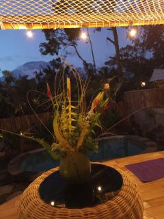 Raka Rai Bamboo Villa - Private Pool with Mount Agung View - 7
