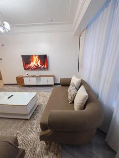 luxurious three bedroom apartment with fully equipped gym , swimming pool, ample parking space, child play area and amazing scenic views - 8