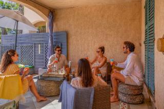 Villa Washingtonia - villa de charme avec accès privé à la plage - 4