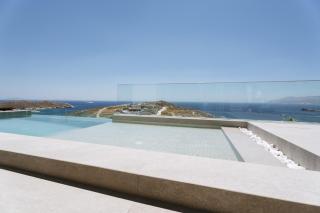 Ios Panoramic Sea view stylish suite with pool - 4