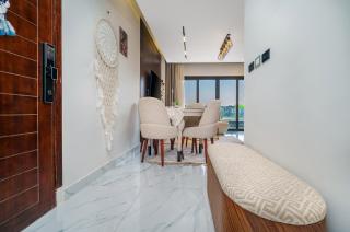Luxury Smart Home Entire Apartment with 2 Bedrooms in Madinaty - 7