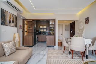 Luxury Smart Home Entire Apartment with 2 Bedrooms in Madinaty - 2