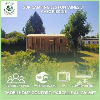 Séjour Normandie - Mobilhome premium 3ch-6p avec clim-TV-WiFi dans l'Eure - 0