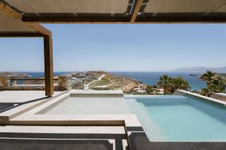 Ios Sea view apartment with pool 2B - 4