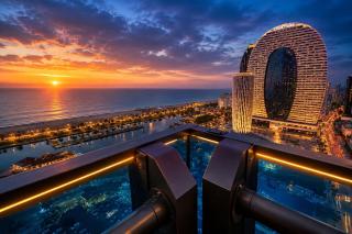 Convenient Sea View Aparthotel in Orbi City Batumi - 4
