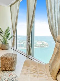 Bohemian Stunning view 1BR in Financial Harbor - Manamah - 1