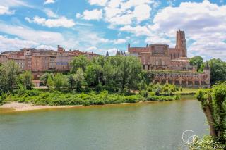 Saudade d'Albi - Garage moto - Vue Tarn et Cathédrale - 8