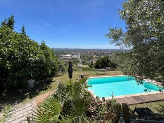 Maison avec piscine et vue panoramique - 1