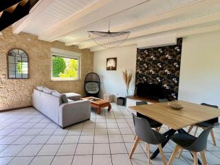 Le Jardin de Constance, jardin clos, 750m plage - 9