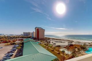 8th-floor condo with balcony ocean view W&D pools & hot tub - 0