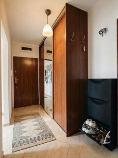 Gdańsk Rogalińska 50m2 with Free Parking, Balcony, Workspace - 1