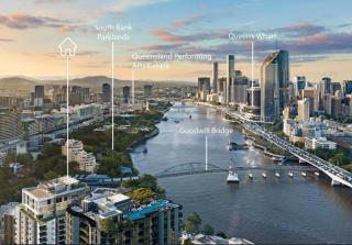 The Southbank Nook - River & City View - 4