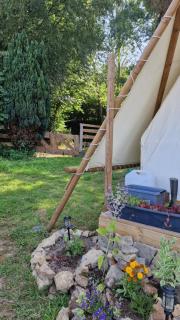Tente Lodge Logement Insolite 4pers Campagne Normande Orne - 1