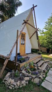 Tente Lodge Logement Insolite 4pers Campagne Normande Orne - 5