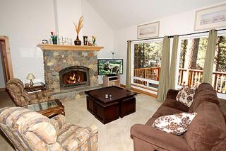 Idyllic Cabin Surrounded by Woodland near Washoe Meadows State Park in South Lake Tahoe, California - 9