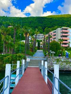 Sunny Lake View Blue & Orange- Family Suite Bissone - 7