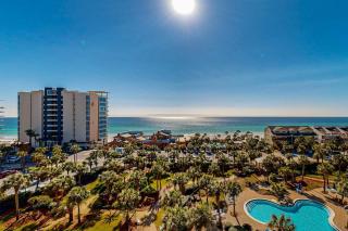 Relaxing condo w gulf views from private balcony - pool gym & BBQ area - 0