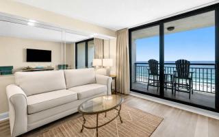 Gulf-Front Condo w Free WiFi & Shared Pools Hot Tub & Sauna - Snowbird Friendly - 0