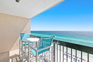 Beach-chic 18th floor condo w gulf-front views Indoor & outdoor pool on-site - 0