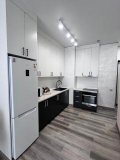 Однокомнатная квартира-студия ЖК Meridian Apartments, возле ТЦ Мега парк - 4