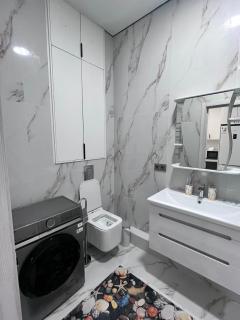 Однокомнатная квартира-студия ЖК Meridian Apartments, возле ТЦ Мега парк - 3