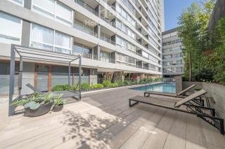 HT Beautiful apartment in Ñuñoa with air conditioning - 5