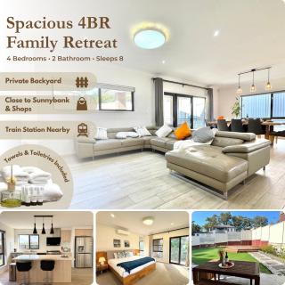 Kuraby Family Retreat Spacious 4BR Holiday Home - 0