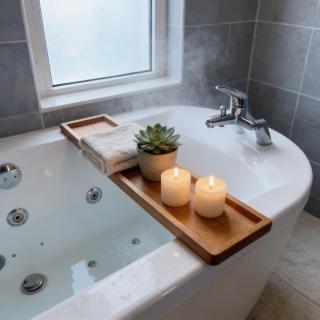 Cozy spa sun set - 8