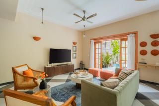 Casa Amore by ELIVAAS 2 Tropical 4-BHK Villas in a Gated Enclave with 2 Private Pools & Indoor Bars Near Calangute & Baga Beaches - 4