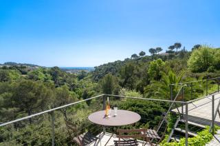 Grande Villa proche Sophia avec magnifique vue mer - 4